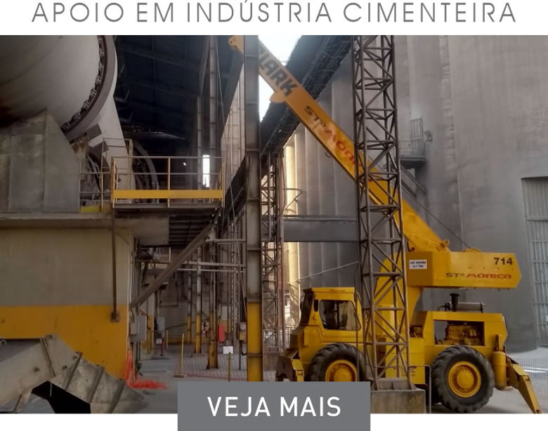 apoio em industria cimenteira